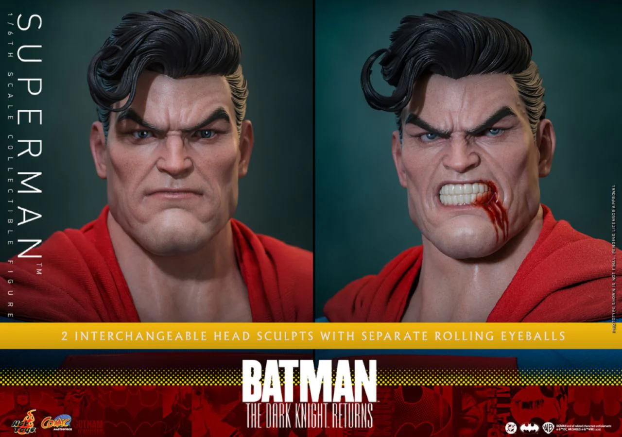 Batman: The Dark Knight Returns - Superman 1:6 Scale Collectable Action Figure - Image 10